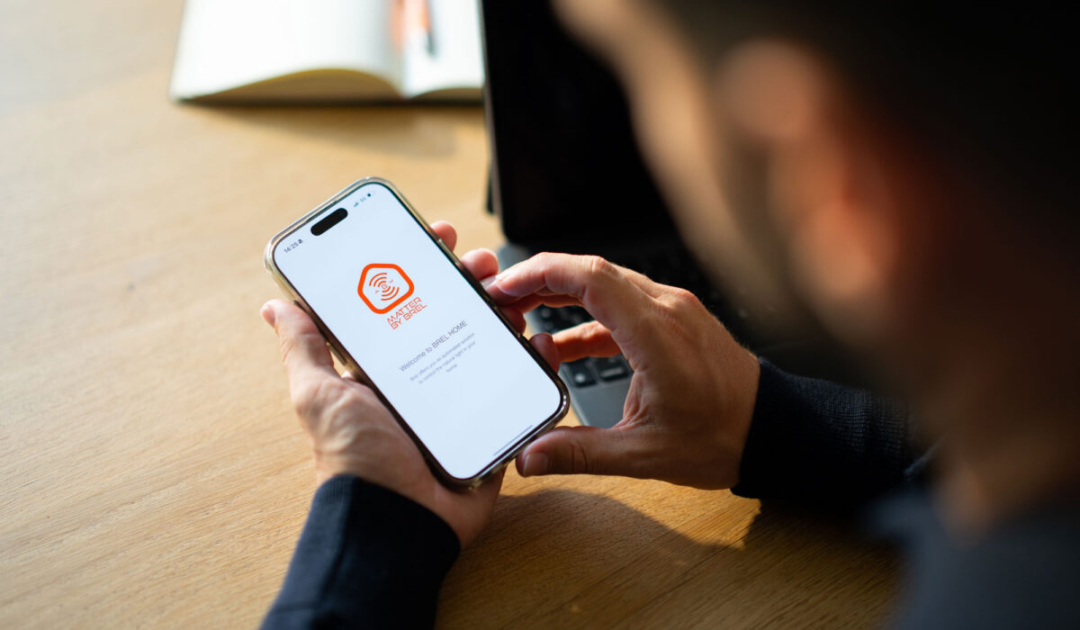 De app van Brel die is ontwikkelt met behulp van de investeringen van OxGreenfield
